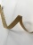 Тесьма с золотым люрексом (полиэстер), 1 см Италия ТИЗ/10/51071 по цене 147 руб./метр