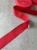 Репс красный (хлопок 64%+полиэстер 36%), ширина 2,5 см Италия РИК/25/0092 по цене 127 руб./метр