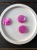 Пуговицы розовые (пластик), 1,5 см Италия ПИР/15/9262 по цене 27 руб./штука