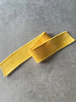 Подвяз/воротничок желтый насыщенный (меланж) 37*3,8 см Италия ПИЖ/37/0026 по цене 147 руб./штука