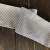 Тесьма белая с узкими черными полосками, ширина 6,9 см Италия ТИПБ/68/8410 по цене 275 руб./метр