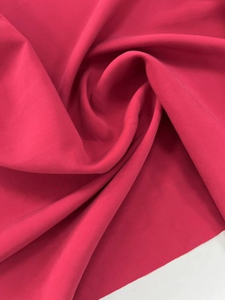 Ткань купро цвет красный, ширина 140 см Италия КИК/140/53250 по цене 1 697 руб./метр