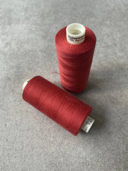 Нитки №120 Gutermann оттенок бледно-карминный (полиэстер, намотка 1000 м) арт 120/7112 по цене 260 руб./штука