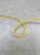 Шнур желтый 1,5 мм, сток Jil Sander ШИЖ/15/10816 по цене 37 руб./метр