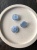 Пуговицы голубые (пластик), 1,3 см Италия ПИГ/13/10184 по цене 23 руб./штука