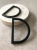 Пряжка полукольцо (матовый черный металл), 4,3*6 см (под пояс 5 см) Италия ПИЧ/60/22812 Цена указана за 1 полукольцо по цене 89 руб./штука