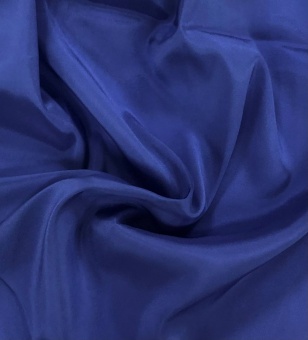 Подкладочная ткань синяя (вискоза+эластан), ширина 140 см Италия ПИС/140/70521 по цене 597 руб./метр