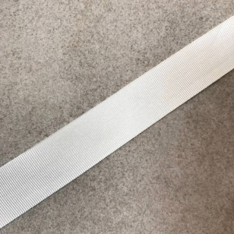 Репс белый (полиэстер), ширина 2,0 см Италия ТИБ/20/2718 по цене 53 руб./метр