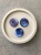 Пуговицы перламутр синие с фиолетовым отливом, 2 см Италия ПИФ/20/91405 по цене 49 руб./штука