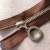 Молния коричневая неразъемная с кольцом, 18 см Звено 5 серебро МКК/18/7287 по цене 395 руб./штука