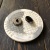 Пуговица вогнутая  черная на основании цвета никель, 1,8 см Италия ПИЧ/18/4335 по цене 34 руб./штука