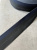 Тесьма цвет черный/синий (мягкий полиэстер), ширина 6 см Италия ТИЧ/60/49195 по цене 245 руб./метр