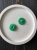 Кнопки зеленые обтянутые тканью, 1,4 см Италия ПИЗ/14/13170 по цене 23 руб./штука
