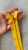 Молния неразъемная желтая, звено 5 витое пластик, длина 16 см МКЖ/16/2527 по цене 99 руб./штука