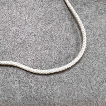 Шнур белый 3 мм, сток Jil Sander ШИБ/30/22524 по цене 45 руб./метр