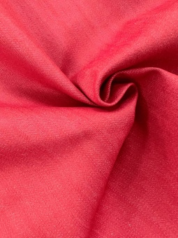 Джинсовая ткань красная (хлопок), ширина 140 см Италия ДИК/140/54014 по цене 1 597 руб./метр