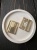 Застёжка LaPerla (металл цвет золото), 2,3*3 см (внутренний размер 2,5 см) Италия ЗИЗ/25/1303 по цене 47 руб./штука