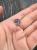 Пуговицы на полуножке (пластик), цвет голубой, 0,8 см ПИГ/8/75119 по цене 15 руб./штука