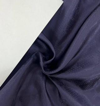 Ткань подкладочная синяя (вискоза), ширина 140 см Италия ПИС/140/49293 по цене 695 руб./метр