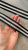 Резинка черного цвета с белыми вставками "сеточкой", ширина 3,3 см РКЧ/33/8672 по цене 197 руб./метр