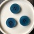 Пуговицы синие 2,4 см Италия ПИС/24/76119 по цене 39 руб./штука
