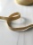 Тесьма с золотым люрексом (полиэстер), 1 см Италия ТИЗ/10/51071 по цене 147 руб./метр