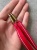 Шнурок красный плоский, длина 115 см ширина 1 см Италия ШИК/115/30111 по цене 167 руб./штука