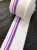 Подвяз белый с фиолетовыми полосами (комфортный полиэстер), 95*4 см ПКФ/40/22652 по цене 325 руб./штука