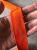 Репс оранжевый (50% хлопок+50% вискоза), 2,8 см Италия РИО/28/0083 по цене 93 руб./метр