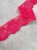 Кружево красное с розовым оттенком (вискоза), ширина 4,8 см Италия КИР/48/6732 по цене 437 руб./метр