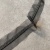 Тесьма с брелковой цепью 3 ряда на черной сетке, ширина 3,8 см (декоративная часть 0,7 см) ТКС/7/6531 мониль по цене 295 руб./метр