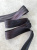Косая бейка черная с шелковистым глянцем (ацетат), ширина 2,4 см Италия КИЧ/24/33050 по цене 74 руб./метр