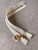 Молния неразъёмная сливочного цвета длина 20 см, звено Т6 металл цвет золото МКС/20/70057 Молния неразъёмная сливочного цвета длина 20 см, звено Т6 металл цвет золото МКС/20/70057 по цене 433 руб./штука