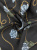 Вискоза с розами, цвет основы черный, 130 см Италия ВИЧ/130/38017 по цене 1 497 руб./метр