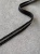 Тесьма черная с брелковой цепью, ширина 1 см ТКЧ/10/22409 по цене 97 руб./метр