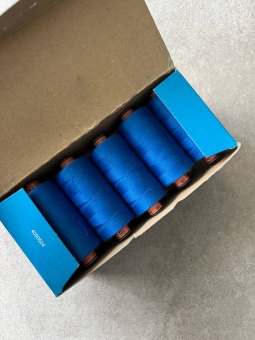 Нитки №120 AMANN group синие (полиэстер) арт 120/7865 по цене 147 руб./штука