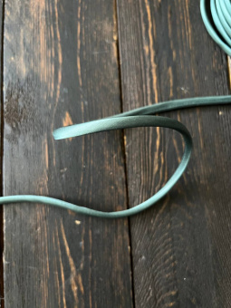 Шнур зеленый мягкий (внутри веревочный наполнитель), толщина 0,7 см Италия ШИЗ/7/49205 по цене 39 руб./метр