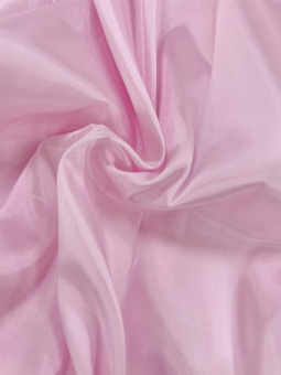 Подкладочная ткань розовая (вискоза, ацетат), ширина 140 см Италия ПИР/140/29059 по цене 597 руб./метр