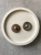Кнопки коричневые, обтянутые тканью, 1,7 см Италия ПИК/17/28205 по цене 32 руб./штука