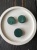 Пуговицы на полуножке зеленые (пластик), 1,7 см Италия ПИЗ/17/9794 по цене 27 руб./штука