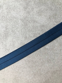 Резинка окантовочная синяя, ширина 2,4 см Италия РИС/24/88756 по цене 89 руб./метр
