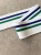 Подвяз белый с полосами синий, зеленый (мягкий полиэстер), 4,5*90 см ПКБ/45/87906 по цене 325 руб./штука