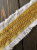 Тесьма цвет золото, 3 ряда цепи, (ширина золотой части 3,8 см) ТИЗ/38/81249 по цене 395 руб./метр