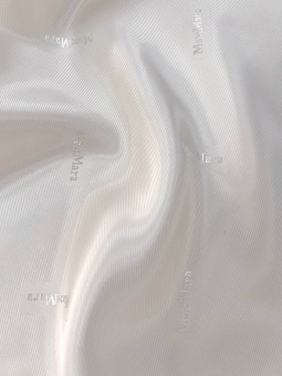 Ткань подкладочная Max Mara молочного цвета (вискоза), ширина 145 см Италия ПИМ/145/22854 по цене 895 руб./метр
