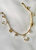 Декоративный элемент с подвесками (легкий металл цвет золото), размер 22 см Италия Ручная работа ПИЗ/22/29265 по цене 3 425 руб./штука