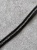 Тесьма черная с брелковой цепью, ширина 1 см ТКЧ/10/22409 по цене 97 руб./метр