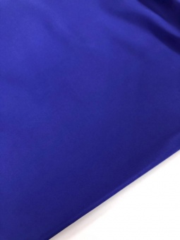 Подкладочная ткань синяя (вискоза+эластан), ширина 140 см Италия ПИС/140/70521 по цене 597 руб./метр