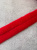 Тесьма окантовочная красная (плотная), ширина 3 см Италия ТИК/30/11921 по цене 73 руб./метр