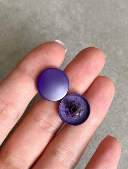 Кнопки пробивные цвет фиолетовый (металл), размер 1,4 см ККФ/14/1970 по цене 49 руб./штука