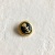 Пуговицы цвет золото с черным (металл), 2,3 см Италия ПИЗ/23/4021 по цене 137 руб./штука
